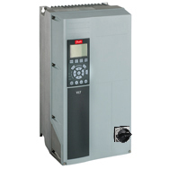 FC-102P1K5T4P55H1XGX1XXSXXXXAXBXCXXXXDX 1,5kW frequentieregelaar met C1 filter en netschakelaar